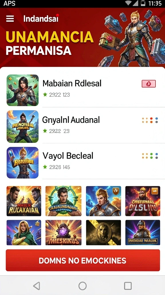 5rt - Karakter yang dapat disesuaikan dengan berbagai pilihan.