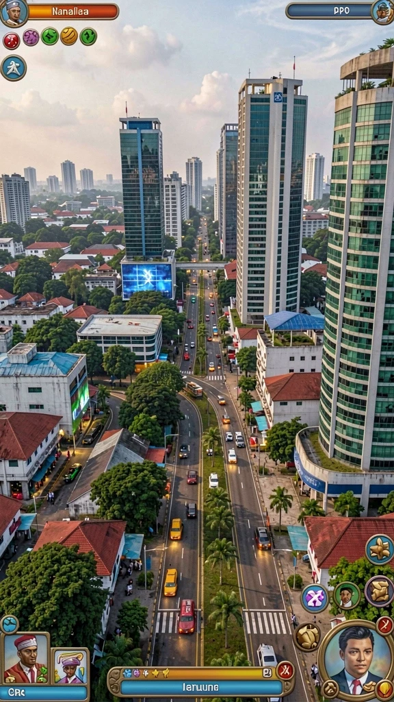 bos5000 - Tampilan awal yang menarik dan intuitif.
