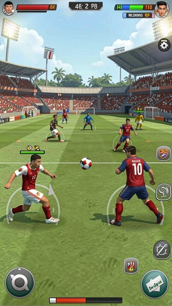 harum4d - Fitur multiplayer yang memungkinkan interaksi dengan pemain lain.