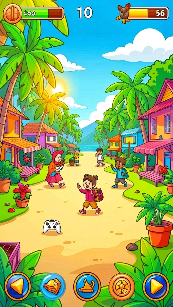 hokitime - Melihat tampilan gameplay yang mendebarkan dalam HOKITIME.