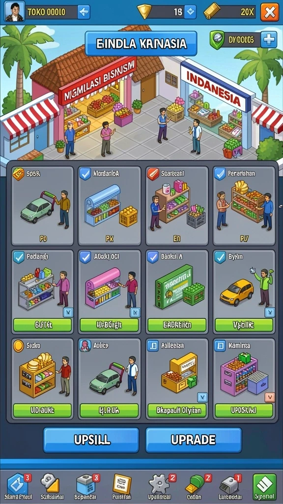 idrking - Gameplay seru dengan berbagai tantangan menanti di setiap level.