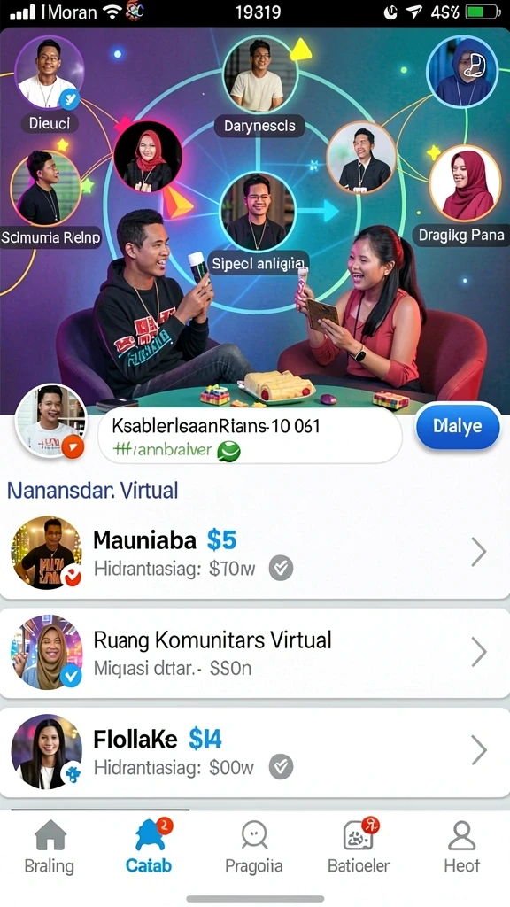 kkrp - Tampilan antarmuka yang menawan dan intuitif.