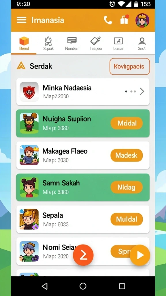 wdbos - Karakter dengan kemampuan unik siap bertempur.